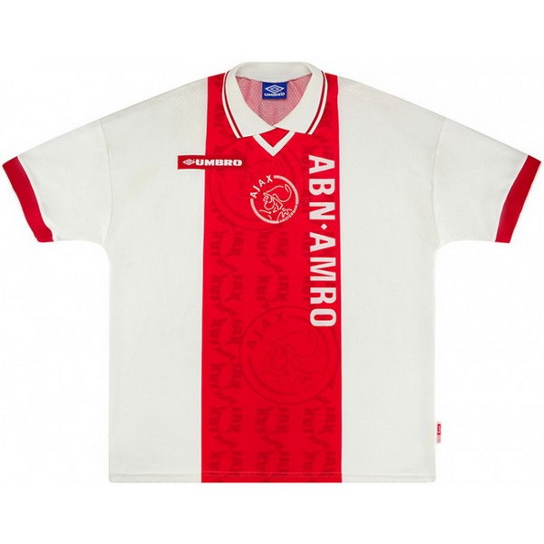 Tailandia Camiseta Ajax Primera Retro 1998 1999 Rojo Blanco